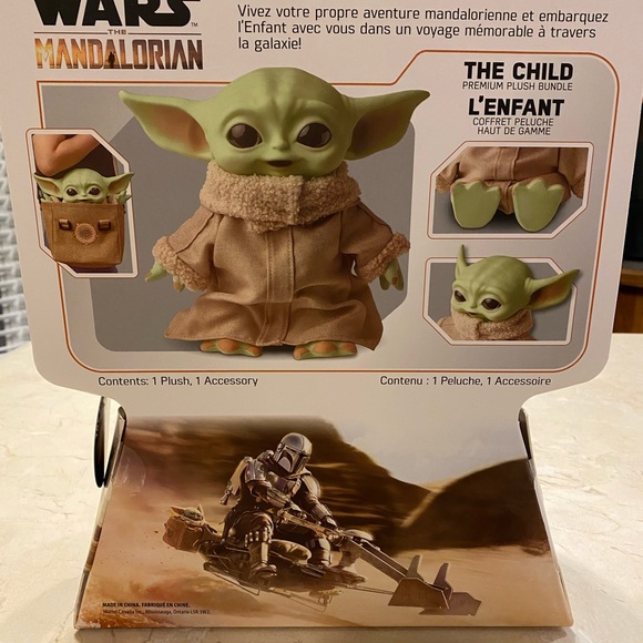 NEW - The Mandalorian The Child Premium Plush Bundle - Picture 5 of 5